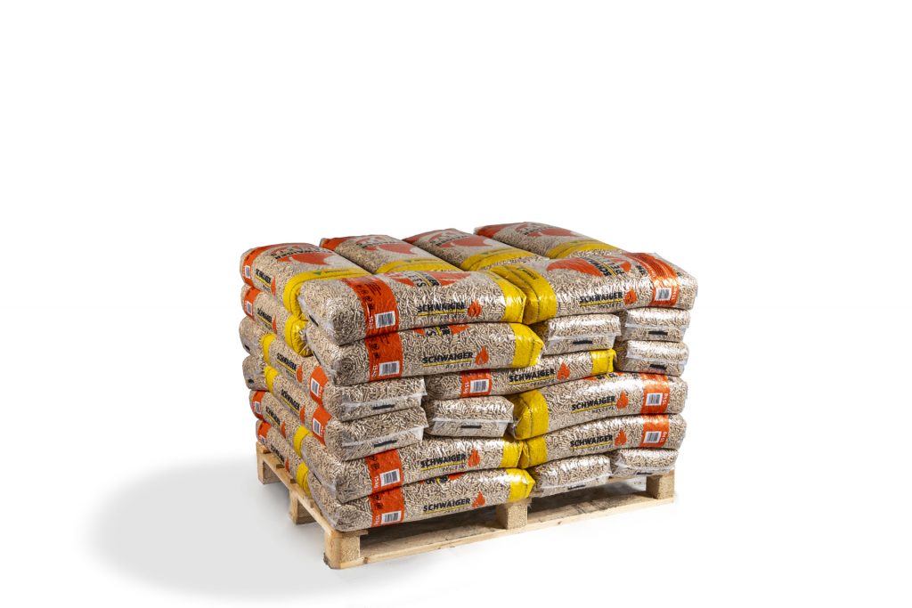 Premium Holzpellets 600 Kg Palette - CO₂-neutral & Umweltfreundlich